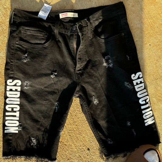 SEDUCTION DENIM JORTS